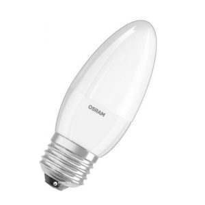 Лампа ЛЕД свічка  7,5W 4000K 806lm E27 VALUE СL B75 230V FR 10X1 w.o. CE (2 роки) "OSRAM"