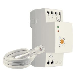 Фотореле на DIN-рейку SM-01 Білий