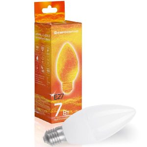 Лампа ЛЕД класична  7W E27 4200K С-7-4200-27 "Євросвітло"