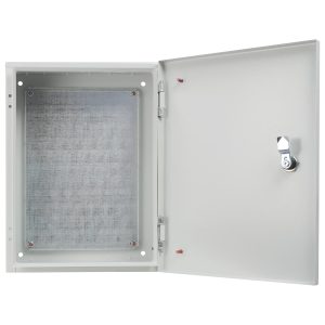 Щит металлический ЩМП 400х300х150 IP 31 с панелью UBox