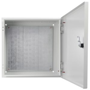 Щит металлический ЩМП 400x400x200 IP 31 с панелью UBox