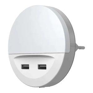 Нічник 13Вт Lunetta USB LED білий