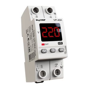Реле напруги 40А, VP-40A M2R DigiTop