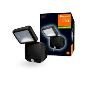 С-вк 4W 260Lm з датчиком руху і освітленості чорний BATTERY LED SPOTLIGHT SINGLE BK 4х1