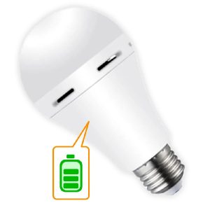 Лампа ЛЕД акумуляторна  7W 6500K 630Lm E27 NOAS