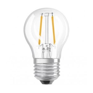 Лампа ЛЕД філаментна  4W 4000K 470lm E27 LED CL P40 4 840 230V FIL 10X1 (3 роки) OSRAM