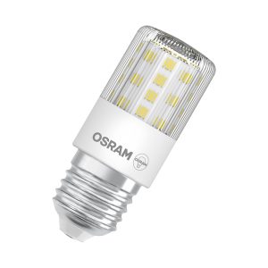 Лампа ЛЕД капсульна   7,3W 2700К 806lm E27 LEDTSLIM60D 827 230V 6X1 (3 роки) OSRAM