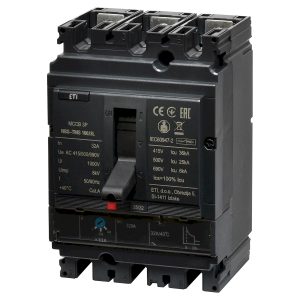 Автомат силовой трехполюсный 32А 36кА NBS-TMS (0.8-1)In/фикс.) 100/3L "ЕТІ"