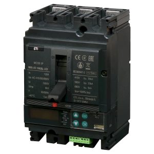 Автомат силовой трехполюсный 100А 36кА NBS-EC LCD (0.4-1)In/(1.5-12)In) 100/3L "ЕТІ"