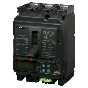 Автомат силовой трехполюсный 160А 36кА NBS-EC LCD (0.4-1)In/(1.5-12)In) 160/3L "ЕТІ"