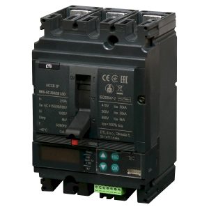 Автомат силовой трехполюсный 250А 50кА NBS-EC LCD (0.4-1)In/(1.5-12)In) 250/3S "ЕТІ"