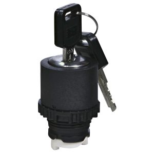 Вимикач NSE-S2К-F45 (2-х поз., з ключем 0-1, 45°, чорний)