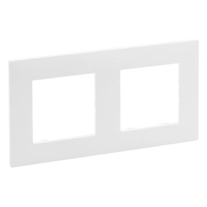 Рамка 2-х кратна NILOE STEP білий