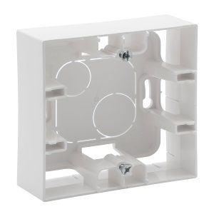 Коробка для зовн. монтажу 1-а NILOE STEP білий