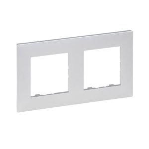 Рамка 2-х кратна NILOE STEP алюміній