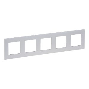 Рамка 5-ти кратна NILOE STEP алюміній