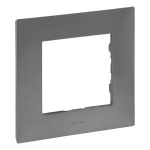 Рамка 1-а кратна NILOE STEP сталь