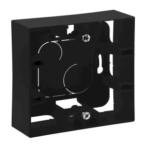 Коробка для зовн. монтажу 1-а NILOE STEP чорний