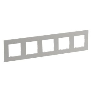 Рамка 5-ти кратна NILOE STEP перлинний