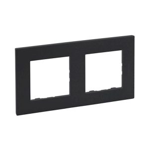 Рамка 2-х кратна NILOE STEP антрацит