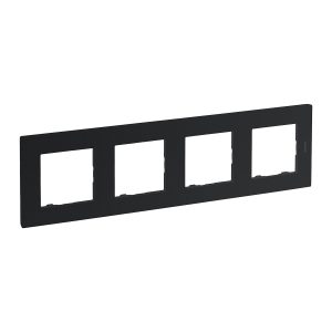 Рамка 4-х кратна NILOE STEP антрацит