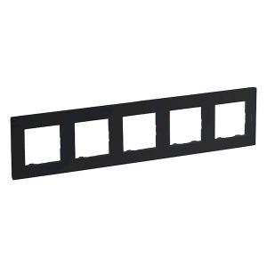 Рамка 5-ти кратна NILOE STEP антрацит