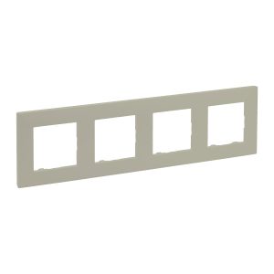 Рамка 4-х кратна NILOE STEP пісочний