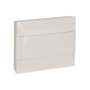 Щит пласт. ЩРН-П- 12 мод. зовн. IP40 білі двері N+Pe PRACTIBOX-S