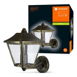 Світильник фасадний E27 IP44 Endura Classic UP Gold бронзовий