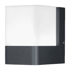 Світильник фасадний 9,5 Вт IP44 Smart + Wifi Cube Wall 9,5 Вт сірий