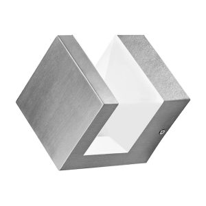 Світильник LED 8 Вт IP44 Pyramid Wall серії Endura Style сталевий