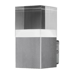 Світильник LED 4,5 Вт IP44 вверх Crystal Wall серії Endura Style сталевий