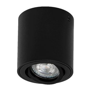 Світильник GU10 IP20 Spot Spot Surface Round алюміній чорний