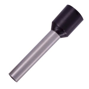 Наконечник втулковий  4 мм.кв. ізол. чорний (100шт) "Е-некст"