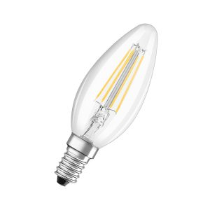 Лампа ЛЕД філаментна  4,8W 470lm 2700K E14 VALUE СL B75 230V FR 6X1 w.o. CE (3 роки) "OSRAM"