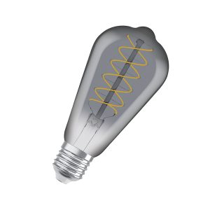 Лампа ЛЕД філаментна  7,8W 1800K 100lm E27 1906 LED EDISON 818 230V FIL SM 4X1 (3 роки) OSRAM