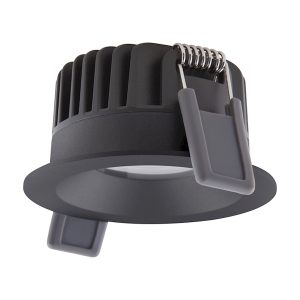 Світильник ЛЕД   8W 2700K 640Lm IP44/20 SP FIX P PS DIM BK (5 рік) "LEDVANCE Project