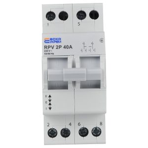 Переключатель нагрузки (I-0-II) RPV 2P 40A "АСКО"