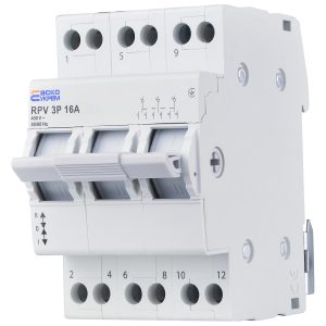Переключатель нагрузки (I-0-II) RPV 3P 16A "АСКО"