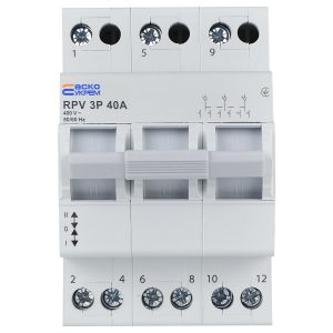 Переключатель нагрузки (I-0-II) RPV 3P 40A "АСКО"