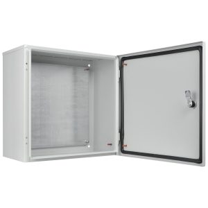 Металлический щит ЩМП 400х400х250 IP 54 с панелью Ubox