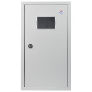 Щит металлический наружный ЩУРн-3/12 IP31 серый UBox "АСКО"