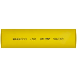 Термоусадочная трубка PRO-40,0/20,0 шт. (1м) серии желтая