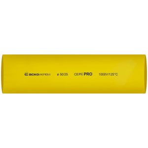 Термоусадочная трубка PRO-50,0/25,0 шт. (1м) серии желтая