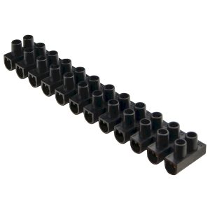 Клемная колодка "тип W(U)" 12 мм.кв. / 15А серии ЕМ черная