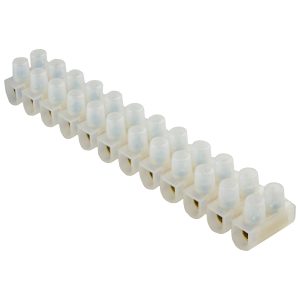 Клемная колодка "тип W(U)" 25 мм.кв. / 60А серии ЕМ белая