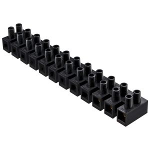 Клемная колодка "тип Н" 25 мм.кв. / 60А серии ЕМ черная