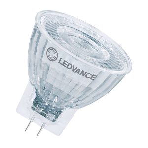 Лампа ЛЕД рефлекторна   2,8W 2700K 184lm GU4 LED MR11 DIM GL 20 927 12V 10x1 (3 роки) LEDVANCE