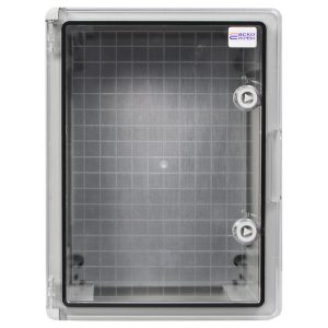 Щит пластиковый ЩРН 300х400х170 прозрачная дверца IP65 UBox "АСКО"