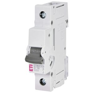 Автомат. выкл. 1p D 16A (10 кА) ETIMAT P10 "ETI"